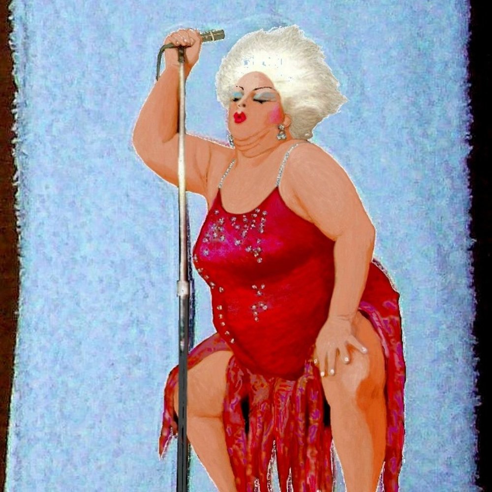 Kitchen-Bathroom hand towel Drag Queen Divine